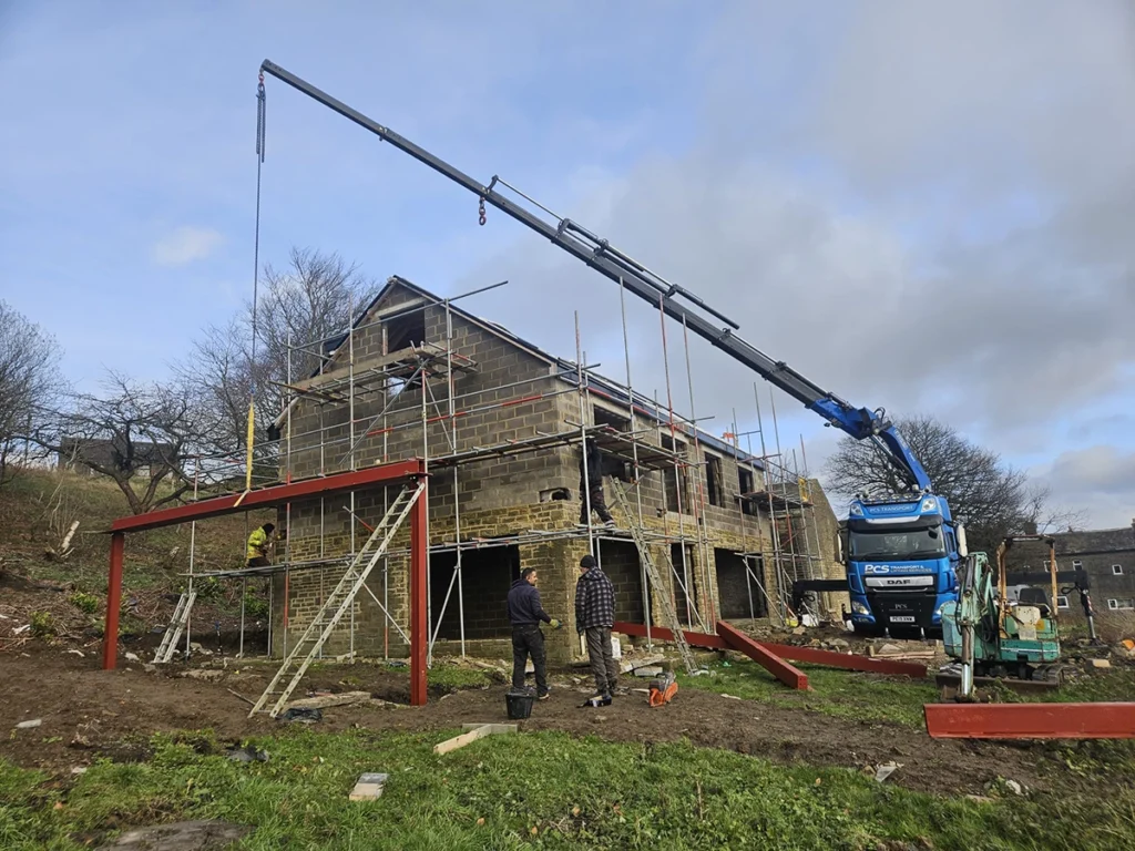 Photo of PCS Transport DAF CF530 with Fassi Crane - Nationwide Crane Hire Services