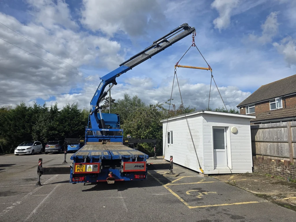 Photo of PCS Transport DAF CF530 with Fassi Crane - Nationwide Crane Hire Services