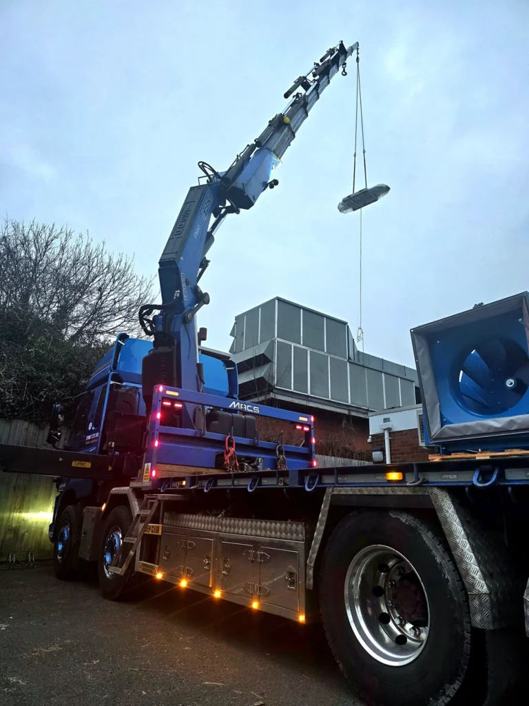 Photo of PCS Transport DAF CF530 with Fassi Crane - Nationwide Crane Hire Services
