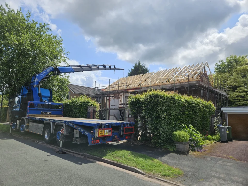 Photo of PCS Transport DAF CF530 with Fassi Crane - Nationwide Crane Hire Services