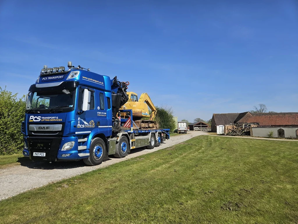 Photo of PCS Transport DAF CF530 with Fassi Crane - Nationwide Crane Hire Services
