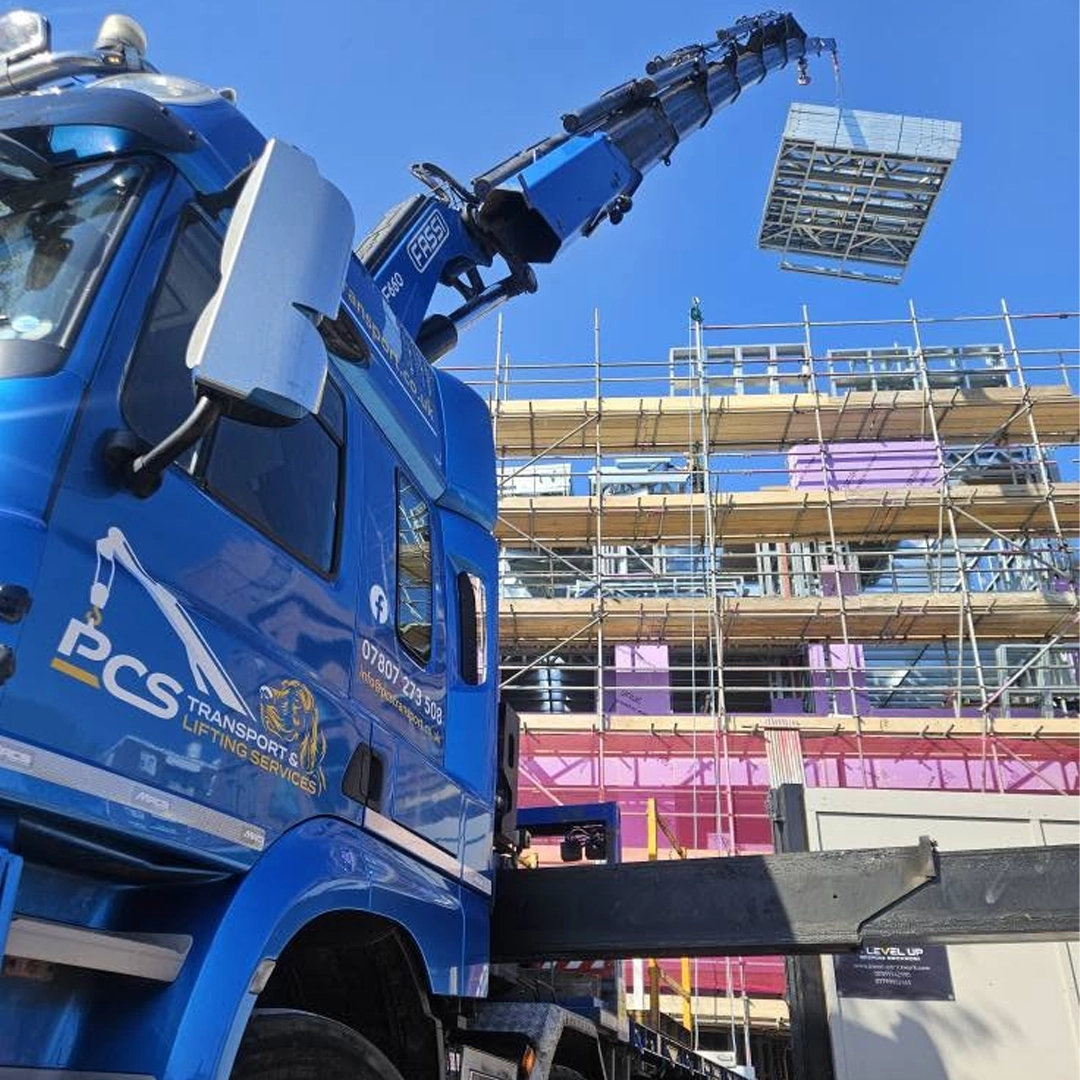 PCS Hiab Crane for Hire
